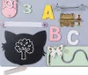 Drevená manipulačná tabuľa ružové hodiny 50x37,5cm Náhľad obrázku produktu 4