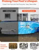 VEVOR Ovale Poolunterlage, 3,6x7,3 m, Bodenplane für Produktbild-Vorschau 2