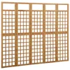 A set of five wooden trellises arranged side-by-side against a white background. Podgląd zdjęcia produktu