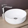 doporro Lavabo Vasque à Poser Blanc 31x31x11 cm Lave Mains Voir les images du produit 1