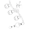 Eglo 98626 POLLICA E14 plafoniera a 4 vie 640x220mm Anteprima dell’immagine prodotto 11