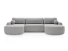 GrainGold Ecksofa U-Form Aurio - Ecksofa mit Produktbild-Vorschau 5