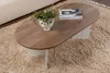 Skye Decor, Sable - Walnut, White, Tables basses, noyer, Voir les images du produit 3