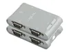 Logilink Adapter USB 2.0 -> 4x Seriell grau Anteprima dell’immagine prodotto 1
