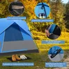 COSTWAY Zelt für 3 Personen, ultraleichtes Campingzelt mit Produktbild-Vorschau 6