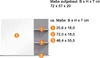 trendteam Bad Spiegel Cancun/Indy Matera Melamin 72 x 57 x Produktbild-Vorschau 7