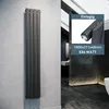 SONNI 1800×311mm antracit Jednovrstvový panelový radiátor Náhľad obrázku produktu 1