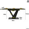 Flieks ausziehbarer Esstisch, Ausziehtisch 120-160cm lang, Produktbild-Vorschau 7