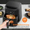 Horkovzdušná fritéza 6L Airfryer, 9 programů, 40–240 °C, Náhled obrázku produktu 3