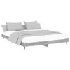 The Living Store Bettgestell Grau Sonoma 120x200 cm Produktbild-Vorschau 3