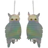 Set 2x Vogelscheuche Eulen Optik Windspiel Vogelschutz & 3x Produktbild-Vorschau 3
