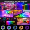 10m RGB LED Streifen mit Bewegungsmelder App Steuerung Produktbild-Vorschau 2