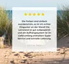Leinwand Bilder 80x60 cm - Fensterblick - Meer - Dünen - Produktbild-Vorschau 8