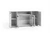 Kommode FINO III mit 4 Türen und Regal, Vitrinen Sideboard Produktbild-Vorschau 2
