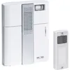 Grothe MISTRAL 300M Wireless door bell kit Silber - Weiß Náhled obrázku produktu 1