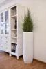 VIVANNO Vase de sol en fibre de verre SOLERIO Rond, blanc Voir les images du produit 5