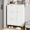Armoire à chaussures avec 3 portes, 1 tiroir et 1 porte, Voir les images du produit 5