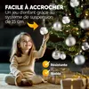 Lot de 54 boules de Noël en plastique robuste Décoration de Voir les images du produit 4