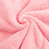 Sušenie vlasov HANDSHIRT Head Cap LEAVING Mikrovlákno Pink Náhľad obrázku produktu 4