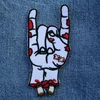 Aufnäher - Zombie-Hand - weiß - Patch Produktbild-Vorschau 7