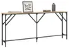 vidaXL Konzolový stôl Sonoma dub 180x23x75 cm materiál na Náhľad obrázku produktu 3