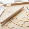 Rullo per pizza e rullo per pasta in legno da 50 cm Anteprima dell’immagine prodotto 5
