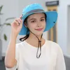 Sonnenhut für Damen, Sommer, aushöhlen, Netzstoff, Produktbild-Vorschau 2