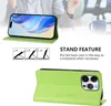 Lederhülle für iPhone 14 Pro Hülle Flip Brieftasche Produktbild-Vorschau 3