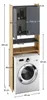 Kondela Waschmaschinenschrank Natali New - Artisan Eiche / Produktbild-Vorschau 3