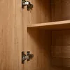 Merax Kompaktgarderobe mit LED Beleuchtung, Schuhschrank Produktbild-Vorschau 14