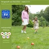 GICO Boccia Spiel aus Massivholz, gestreift mit 8 Kugeln, Produktbild-Vorschau 4