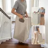 Relaxdays Wäschekorb mit Ablage, 3 ausziehbare Produktbild-Vorschau 6