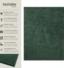 A product information graphic with a large image of a green rug. Produktbild-Vorschau