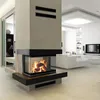 A modern living room with a fireplace. Anteprima dell’immagine prodotto