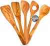 Kochlöffel Set Olivenholz 5-teilig - 3 Kochlöffel & 2 Produktbild-Vorschau 8
