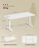VASAGLE Höhenverstellbarer Schreibtisch, 160 cm, Produktbild-Vorschau 7