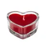 Duftkerze Rose im Herzglas 8x8cm Produktbild-Vorschau 1