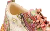 Laura Vita Damen Sneaker floral Leder mit Reißverschluss Produktbild-Vorschau 29