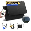 Balkonkraftwerk 1000W Solaranlage mit Wand/Gartenhaus Produktbild-Vorschau 1