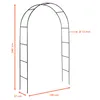 Rosenbogen Metall 240cm Produktbild-Vorschau 2