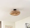 Lindby Deckenleuchte Eleane, Bambus, natur, Ø 50 cm Produktbild-Vorschau 3