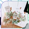Fasce per capelli verde menta per bambine, con fiocco, Anteprima dell’immagine prodotto 5
