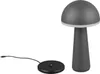 LED-Tischlampe - H 31 cm - Schwarz - Kunststoff - Metall - Produktbild-Vorschau 4