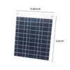 13W 5V solární panel s dvojitým USB portem 2PCS karabina Náhled obrázku produktu 7