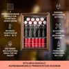 Klarstein Mini Kühlschrank mit Glastür & LED, Produktbild-Vorschau 2