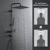 JOHO Regendusche Duschsystem mit Ablage, Edelstahl Duschset Produktbild-Vorschau 2