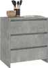vidaXL Dressoir, betonkleur, 70x41x75 cm, houtvezelplaat Productafbeelding-voorbeeld 7