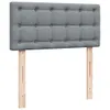 Boxspringbett mit Matratze Hellgrau 90x190 cm Stoff Produktbild-Vorschau 10