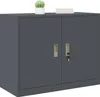 Szafka do przechowywania vidaXL, antracytowa, 90 x 40 x 70 Podgląd zdjęcia produktu 3