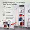 EASYmaxx 13584, Szary, Drewno, 5 pół., Płyta mdf (MDF), 175 Podgląd zdjęcia produktu 2
